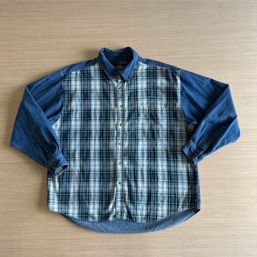 Vintage Greatland Apparel Plaid
Button Up